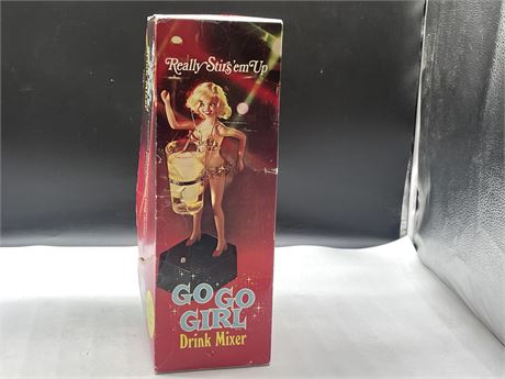 IN BOX 1960’S GO GO GIRL DRINK MIXER