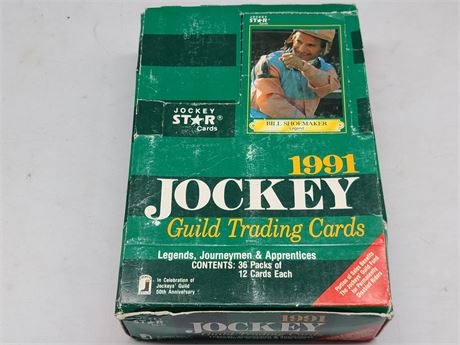 36 PACKS JOCKEY 1991 TRADING CARDS