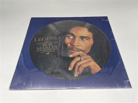 SEALED - BOB MARLEY PICTURE DISC LP