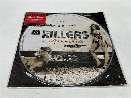 SEALED - THE KILLERS - PAMS TOWN PICTURE DISC