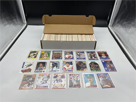 ~800 SPORTS CARDS MOSTLY 1990s INCLUDES STARS & ROOKIES