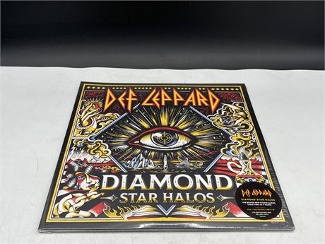 SEALED - DEF LEPPARD - DIAMOND STAR HALOS - LIMITED EDITION COLOR LP