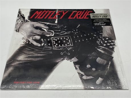 SEALED MOTLEY CRÜE - TOO FAST FOR LOVE