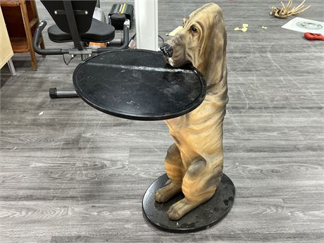 DOG BUTLER STAND / TRAY (33” tall)