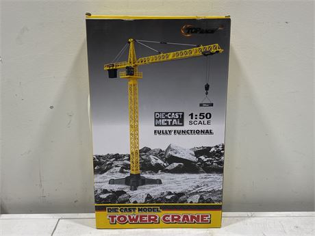 DIE CAST MODEL TOWER CRANE