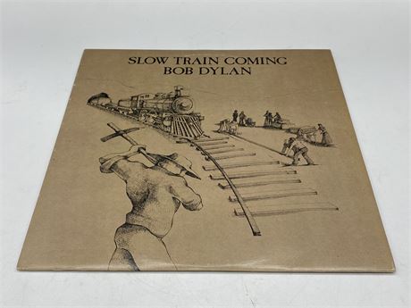 BOB DYLAN - SLOW TRAIN COMING - (E) EXCELLENT