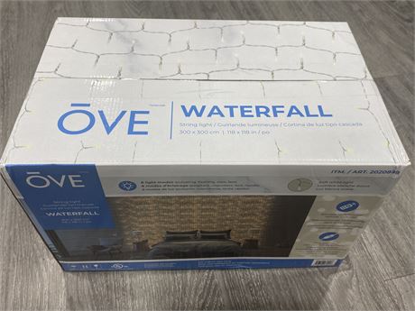 OVE WATERFALL STRING LIGHTS BRAND NEW IN BOX
