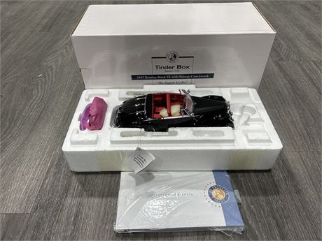 FRANKLIN MINT 1:24 SCALE TINDER BOX 1947 FRANAY BENTLEY LIMITED EDITION