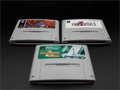 COLLECTION OF SUPER FAMICOM GAMES