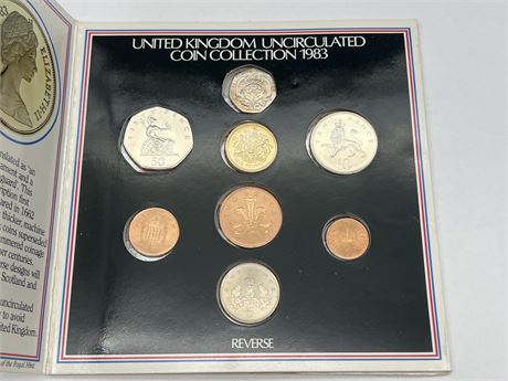 1983 UNITED KINGDOM UNCIRCULATED COIN COLLECTION