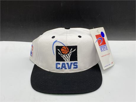 NEW OLD STOCK CLEVELAND CAVALIERS SNAPBACK HAT