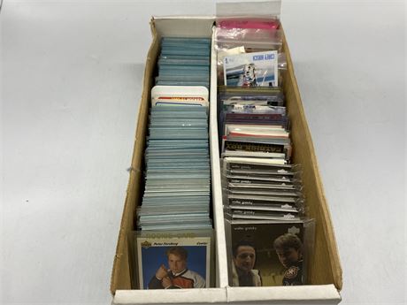 BOX OF MISC 1990s NHL CARDS