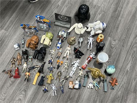 LARGE LOT OF STAR WARS SMALLS