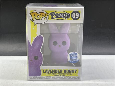 (NEW) PEEPS LAVENDER BUNNY FUNKO POP LIMITED EDITION