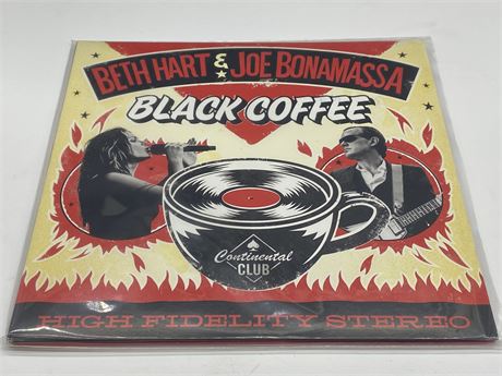 BETH HART & JOE BONAMASSA - BLACK COFFEE 2LP - NEAR MINT (NM)