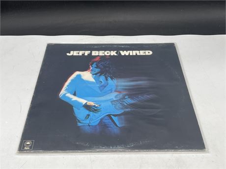 JEFF BECK / WIRED - EXCELLENT (E)