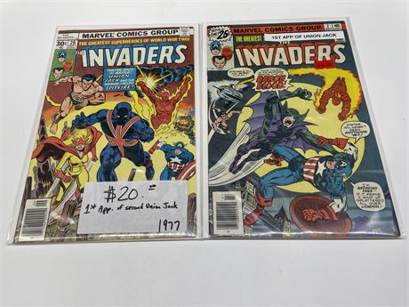 THE INVADERS #7, & #20