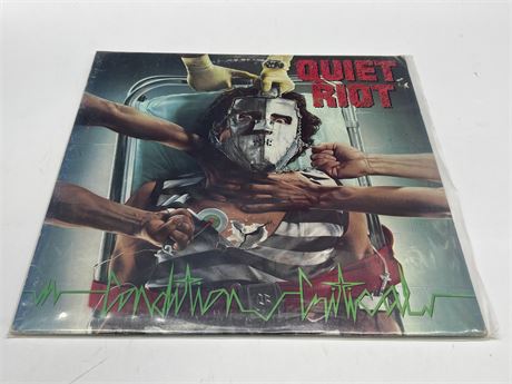 QUIET RIOT - CONDITION CRITICAL - VG+ (OG INNER SLEEVE)
