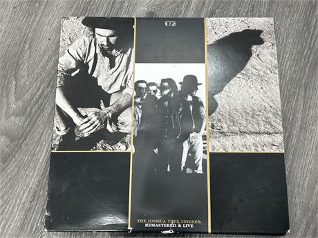 REMASTERED U2 JOSHUA TREE 4 REDORD LP ALBUM