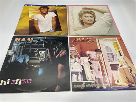 4 MISC RECORDS - GOOD CONDITION