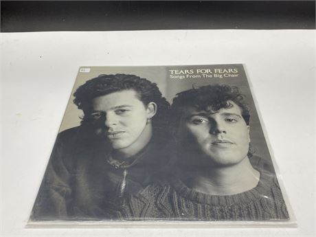 TEARS FOR FEARS - SONGS FROM THE BIG CHAIR - (VG+)
