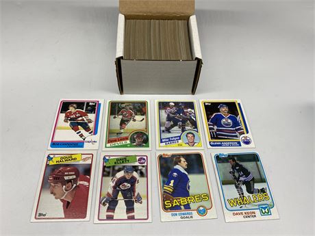 200+ 1980s NHL CARDS