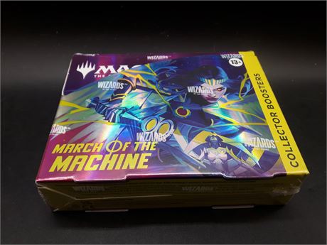 SEALED - MAGIC THE GATHERING MARCH OF MACHINE COLLECTORS BOOSTER BOX