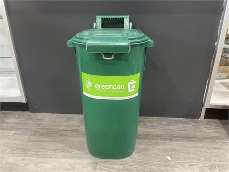 NORSEMAN GREEN WASTE CONTAINER (GREAT CONDITION) APT. SIZE 15”x18”x24”