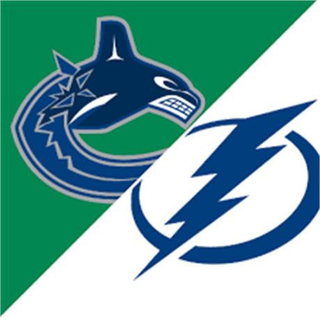2 TICKETS - VANCOUVER CANUCKS VS TAMPA BAY LIGHTNING (TUES, DECEMBER 12TH @ 7PM)