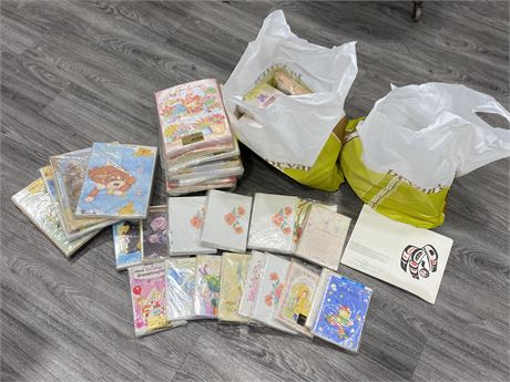 LOT OF NEW GREETING CARDS SOME LARGE