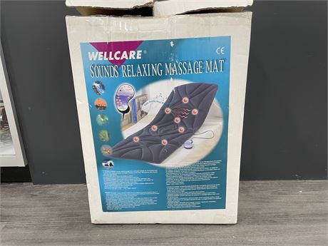 WELLCARE SOUNDS RELAXING MESSAGE MAT IN BOX