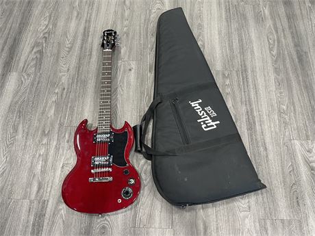EPIPHONE SG (AS NEW) IN GIBSON BAG
