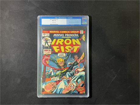 FIRST APPEARANCE OF IRON FIST GRADED 6.5