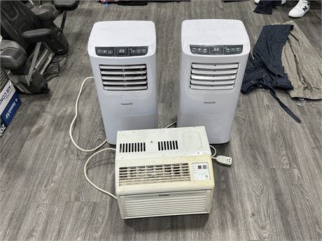 3 AIR CONDITIONING UNITS