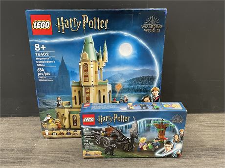 2 BOXES OF HARRY POTTER LEGO
