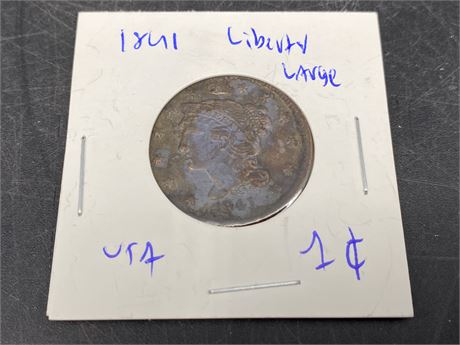 1841 UNITED STATES PENNY