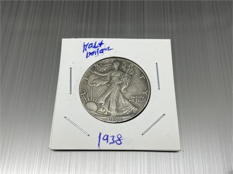 1938 AMERICAN HALF DOLLAR