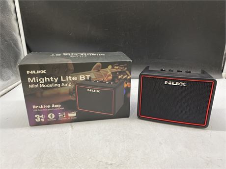 NUX MIGHTY LITE BT MINI MODELING GUITAR AMP IN BOX