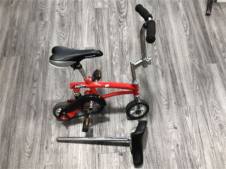 MINI JUST GO BIKE WITH EXTRA SEAT