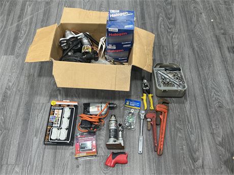 LOT OF ASSORTED TOOLS - SOME NEW
