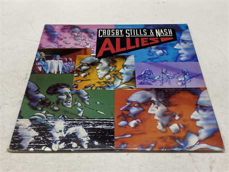 CROSBY STILLS AND NASH - ALLIES - (E) EXCELLENT