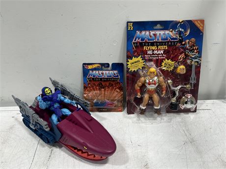 MASTERS OF THE UNIVERSE COLLECTABLES - 2 NEW IN PACKAGE