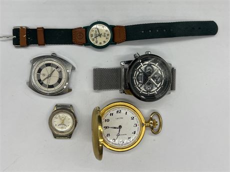LOT OF MENS WATCHES