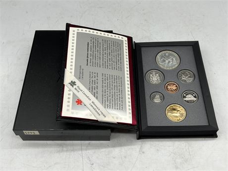 1993 RCM DOUBLE DOLLAR PROOF SET - CONTAINS SILVER