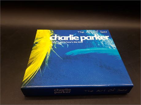 CHARLIE PARKER - THE ART OF JAZZ BOX SET (E) EXCELLENT CONDITION - MUSIC CD