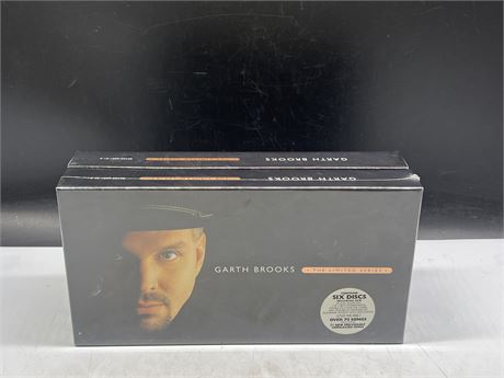 2 SEALED GARTH BROOKS - THE LIMITED SERIES 6 DISC CD BOX SETS