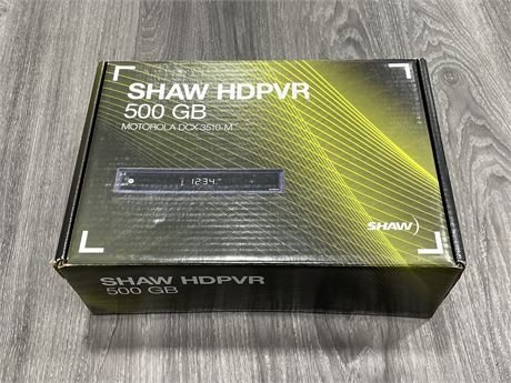 OPEN BOX SHAW HDPVR MOTOROLA DCX 3510-M 500 GB