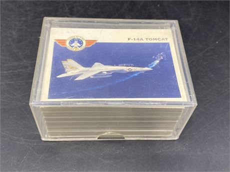 1991 WINGS OF FIRE FIGHTER JETS OF THE WORLD COMPLETE SET