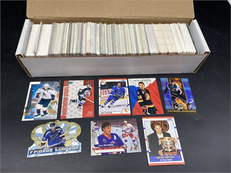 BOX OF MISC NHL CARDS (Mostly stars)
