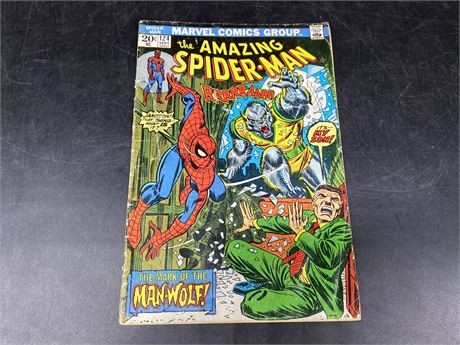 SPIDER-MAN #124 (1st appearance of Man Wolf)